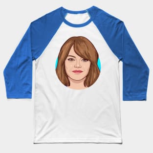 Emma Stone Baseball T-Shirt